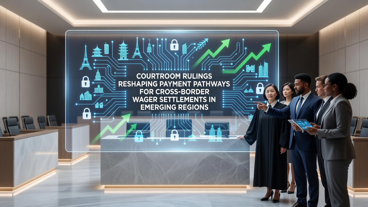 Digital payment infrastructure supporting international wager settlements in emerging markets