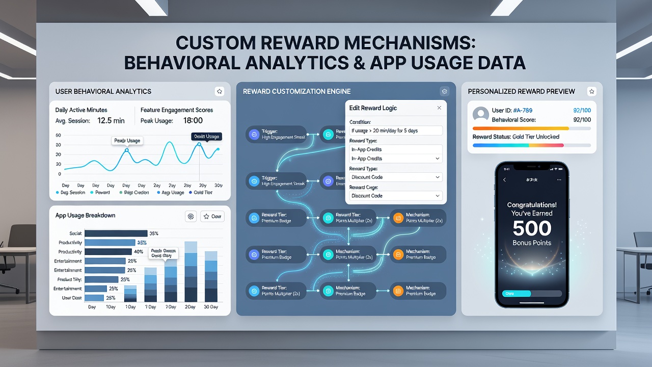 Visualization of segmented user cohorts and tailored reward pathways